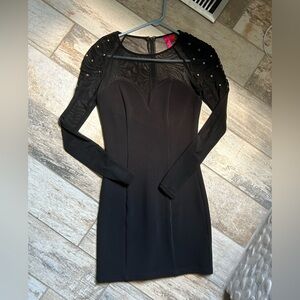 Black Mini Dress (sz S)